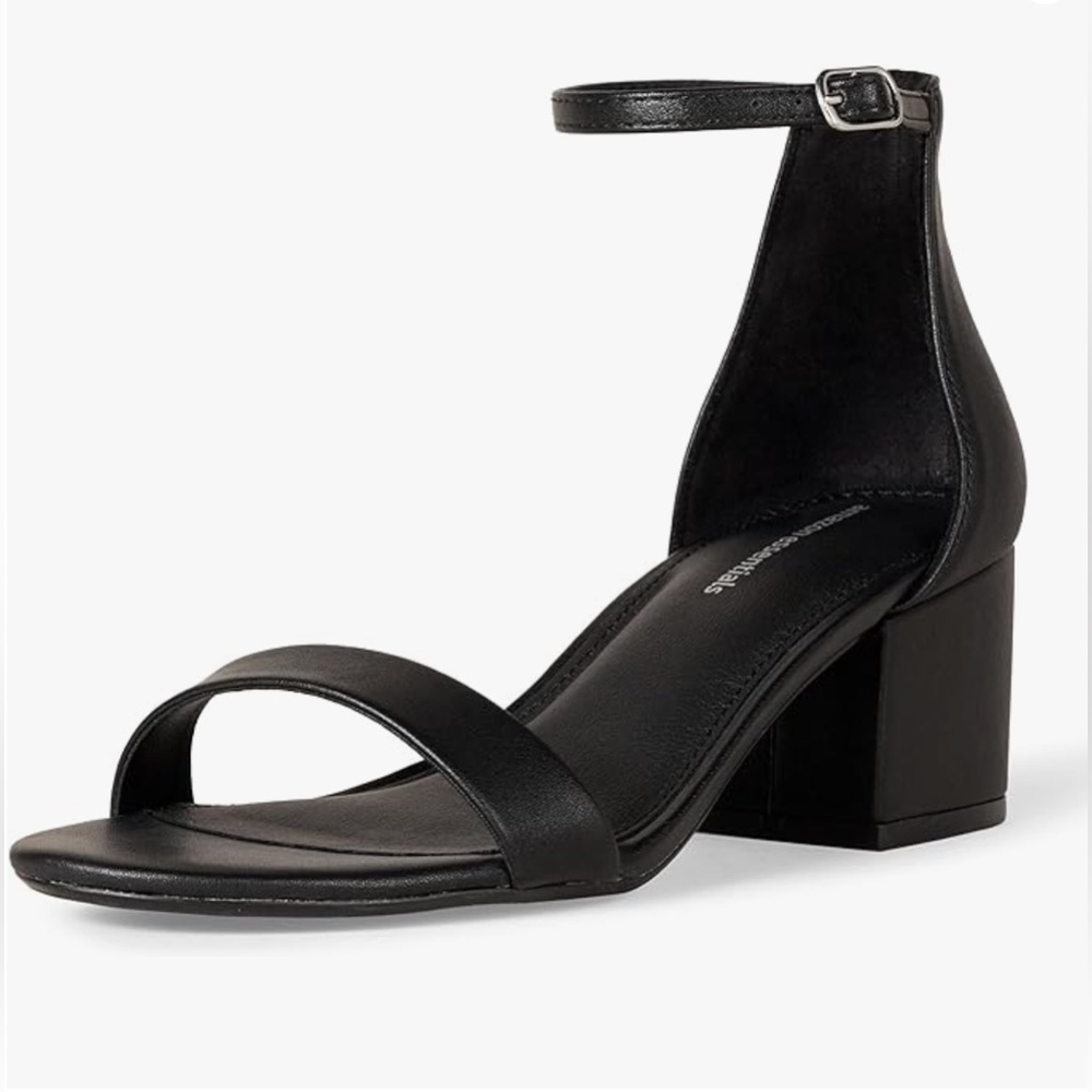 Amazon Essentials Women’s Two Strap Heeled Sandal